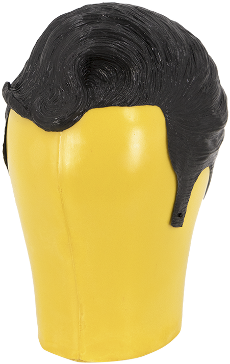 Tiga-d Pu Foam Super Elvis Wig - Suede (752x1128), Png Download