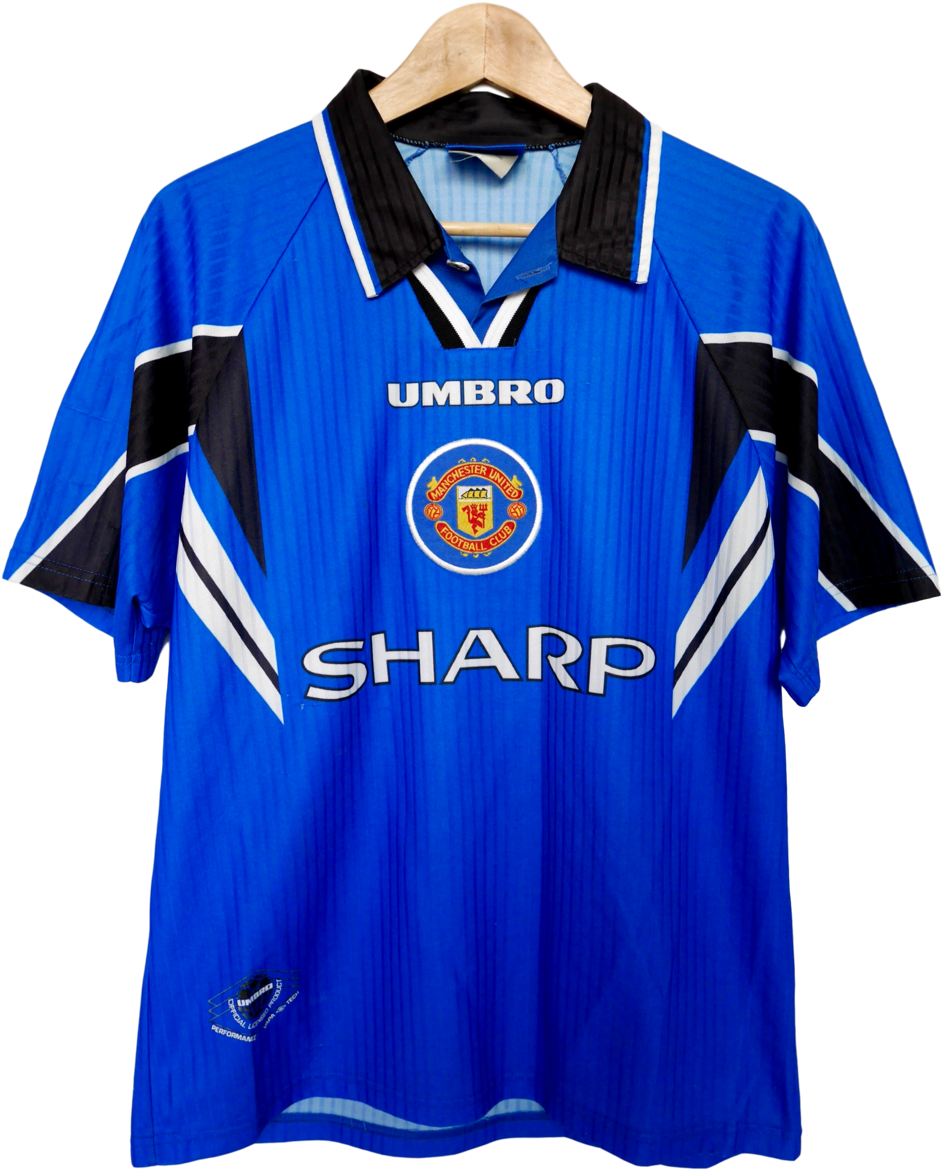 Manchester United Third 1996-1997 (1000x1331), Png Download