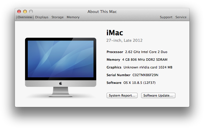 Enter Image Description Here - Macbook Pro 2014 About This Mac (700x447), Png Download