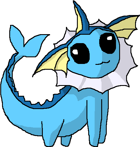 All - Animated Vaporeon (562x600), Png Download