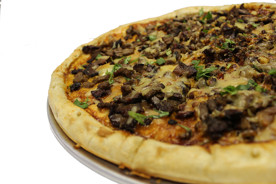 Of Melty Cheeses On Our Delicious Pizza Crust - Flatbread (1092x728), Png Download