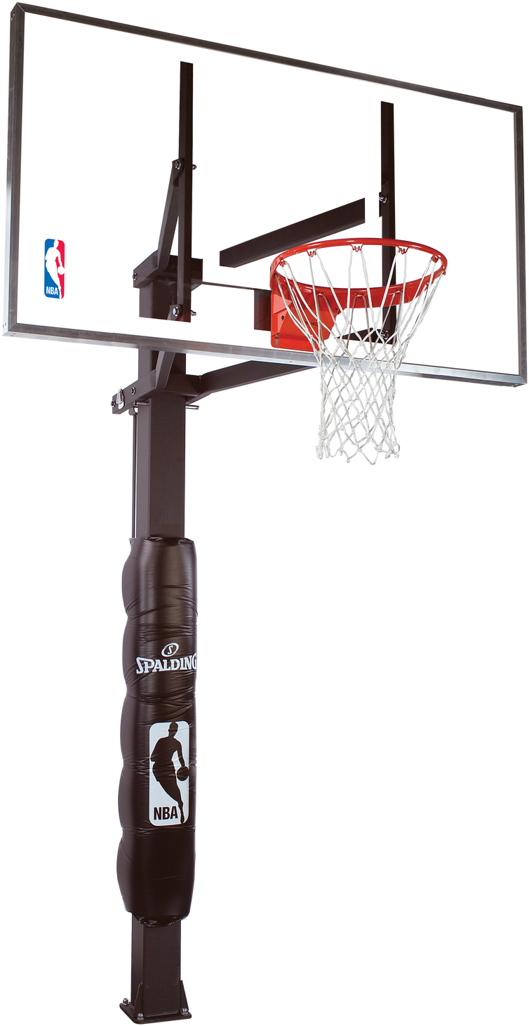 Nba In Ground Basketball Hoops (1210x1500), Png Download