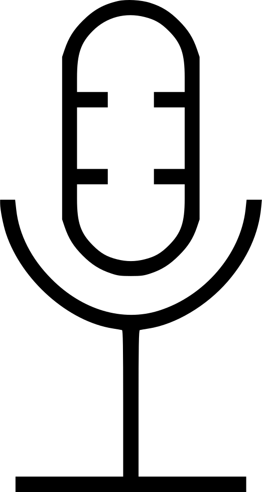 Microphone Old Comments (522x980), Png Download