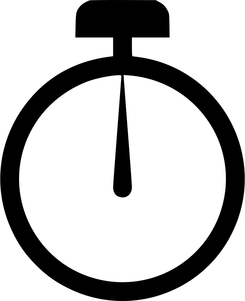 Stopwatch Comments - Simbolo De Encerramento (798x980), Png Download