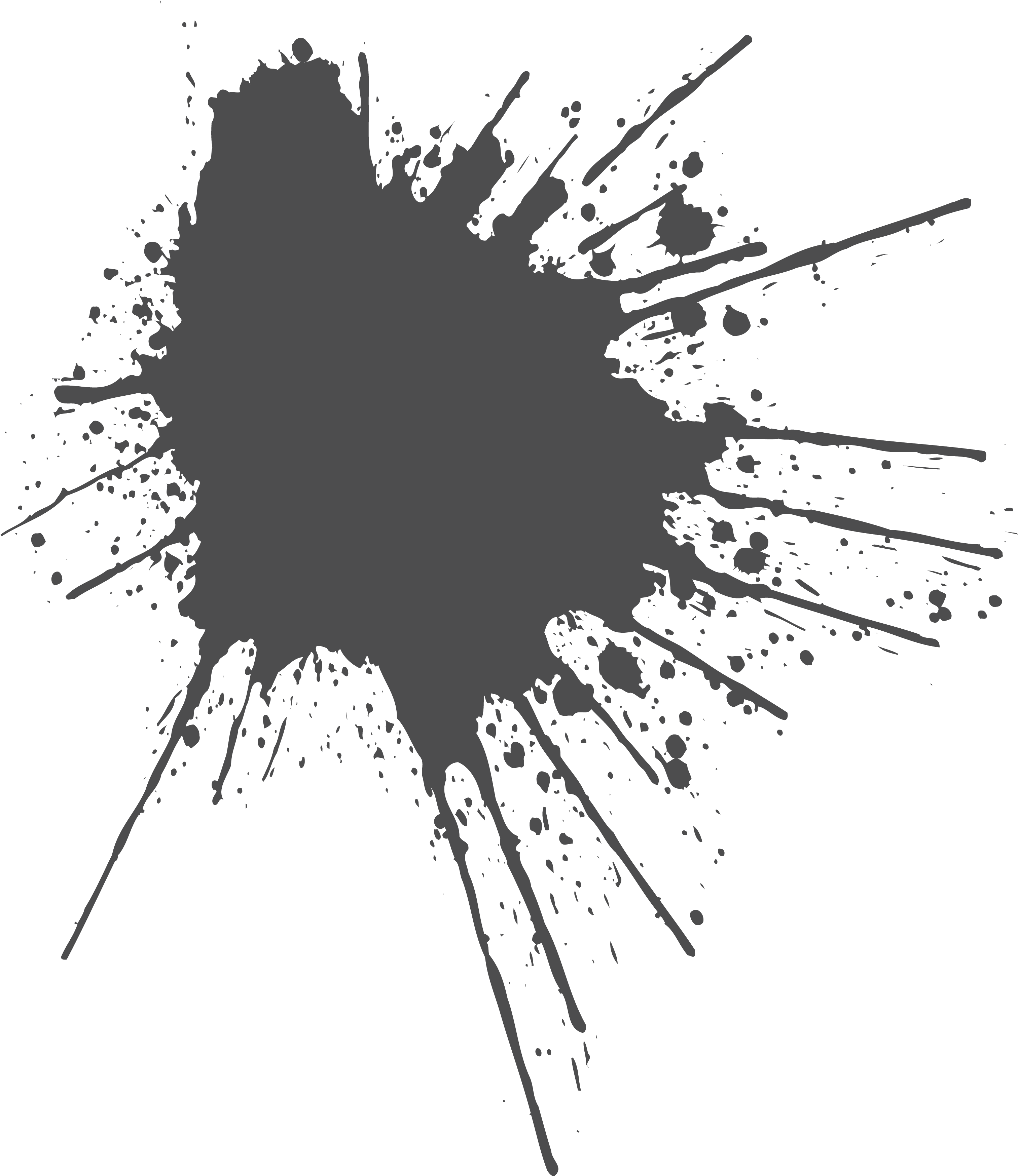 Splatter-a3 M - Illustration (3073x3508), Png Download