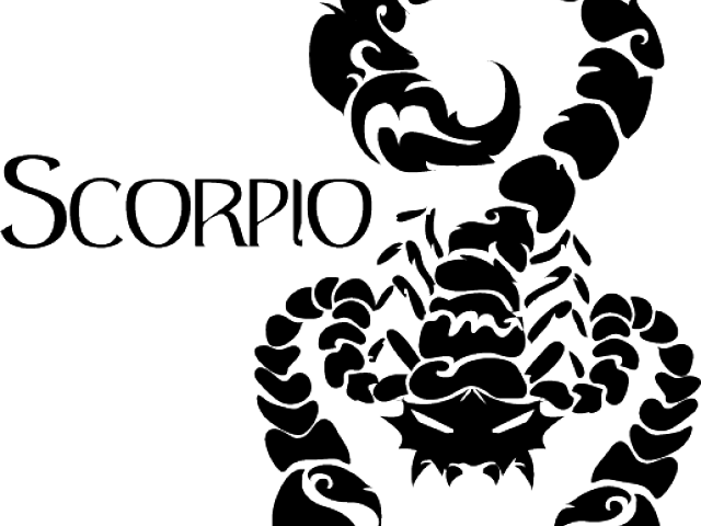 Scorpio Clipart Scorpio Zodiac - Scorpio Zodiac Sign (640x480), Png Download