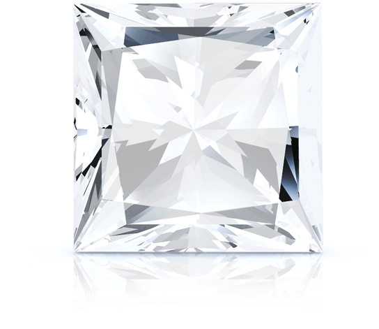 Princess Cut Diamond Princess Cut Diamond - Diamond (700x700), Png Download
