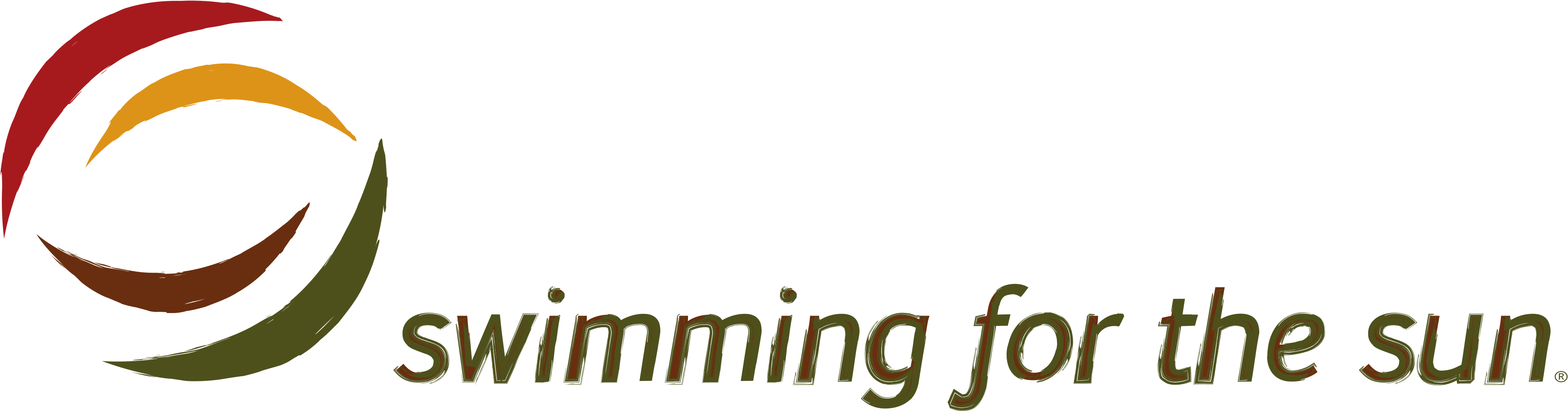 Swimming For The Sun Logo 03 13 - Parallel (3687x1058), Png Download