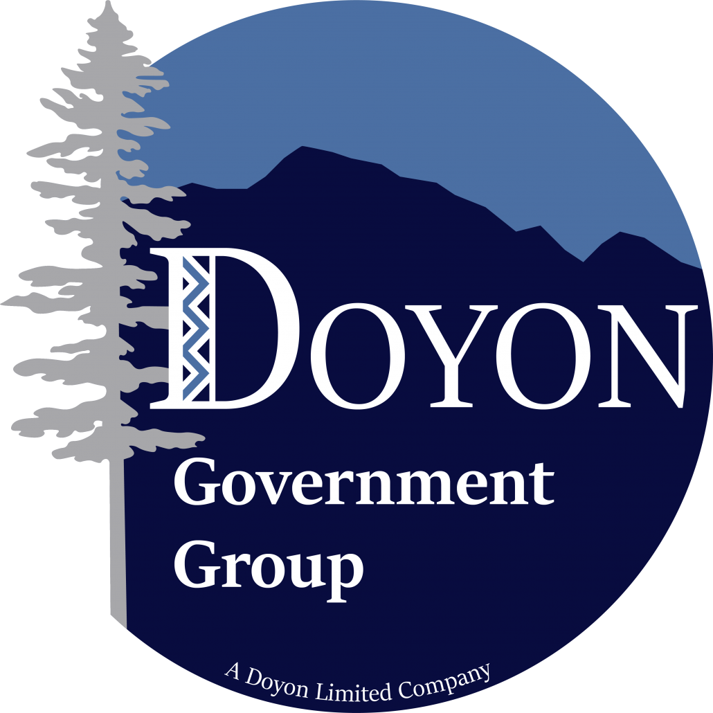 Doyon Government Group Rebrands Company With New Logo, - Label (1030x1030), Png Download