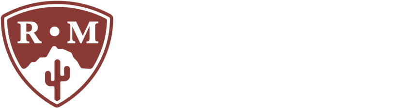 Red Mountain Arsenal Logo Tagline One Color On Red (1000x342), Png Download