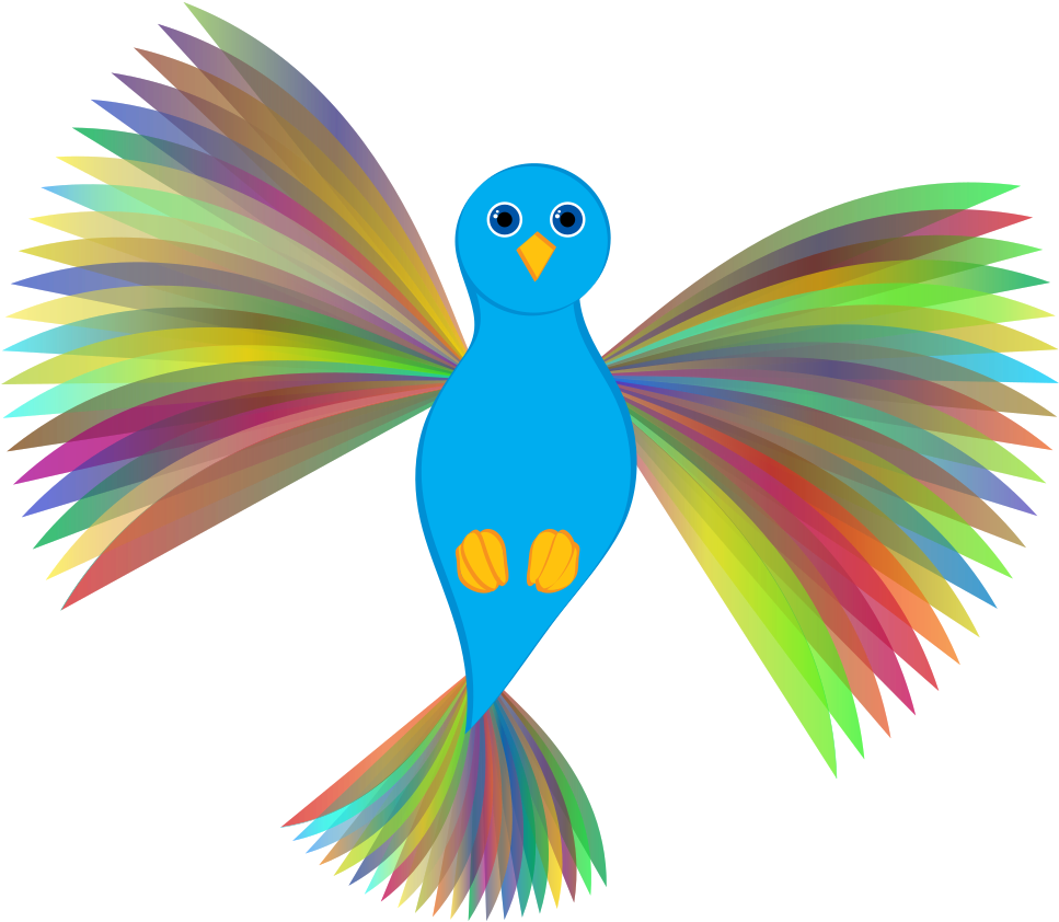 Flying Prismatic Dove - Pomba Batizado Azul Png (1000x869), Png Download