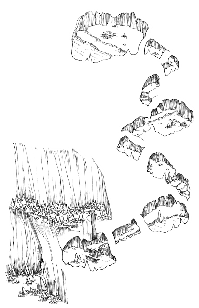 Clip Art Freeuse Foto Sea Cave As Always Feel Free - Sketch (791x1024), Png Download