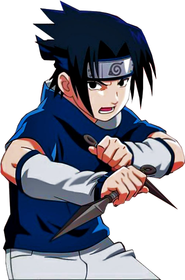 Sasuke Kunai Render Photo Sasuke4 - Sasuke Uchiha (600x600), Png Download