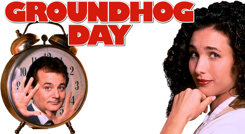 Groundhog Day 1993 Bluray (1000x562), Png Download