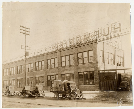 Hupp Motor Car Company - Hupmobile History (543x594), Png Download