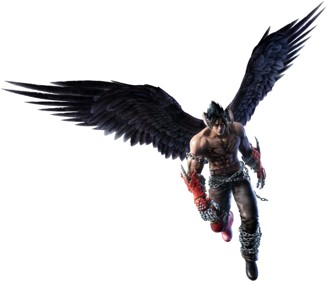 675 X 608 3 - Tekken Devil Jin (675x608), Png Download