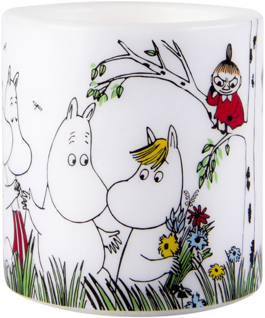 Products - › - Moomin Candle (1041x1173), Png Download