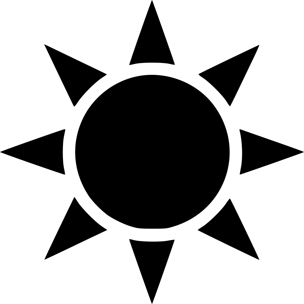 Png File - Grey Sun Icon Png (980x980), Png Download