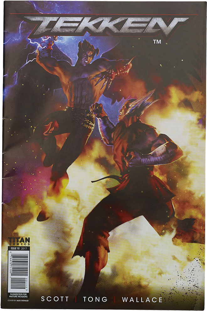 Tekken Comics - Tekken Titan Comics (800x1128), Png Download