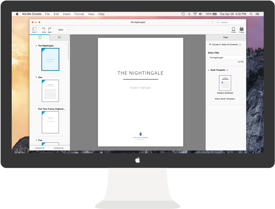Kindlecreate@2x - Computer Monitor (1000x765), Png Download
