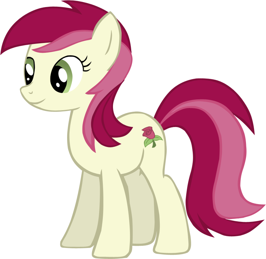 Roseluckvector - Rose Mlp Vector (900x900), Png Download