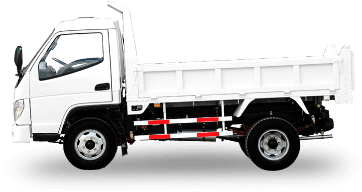 Neptune D Mini Dump Truck - Commercial Vehicle (1105x510), Png Download