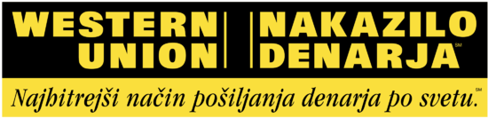 Western Union Slovenija Logo Png Transparent & Svg - Western Union (800x600), Png Download