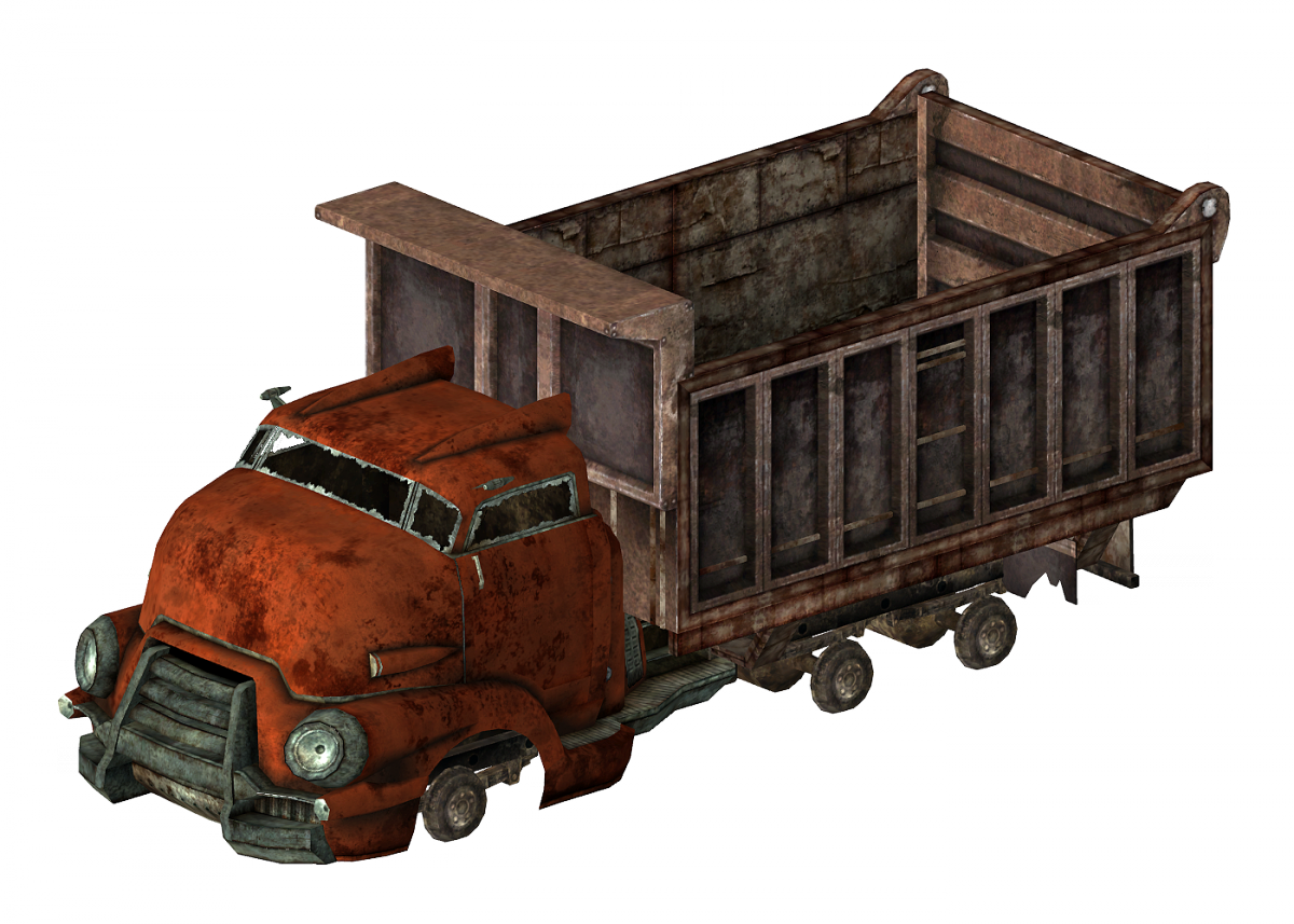 Dump Truck - Fallout (1200x857), Png Download
