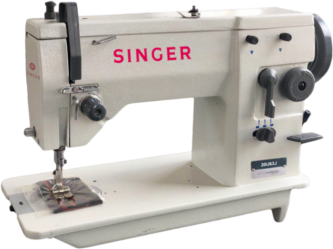 Single Needle High Speed Lockstitch Machine - Singer (700x533), Png Download