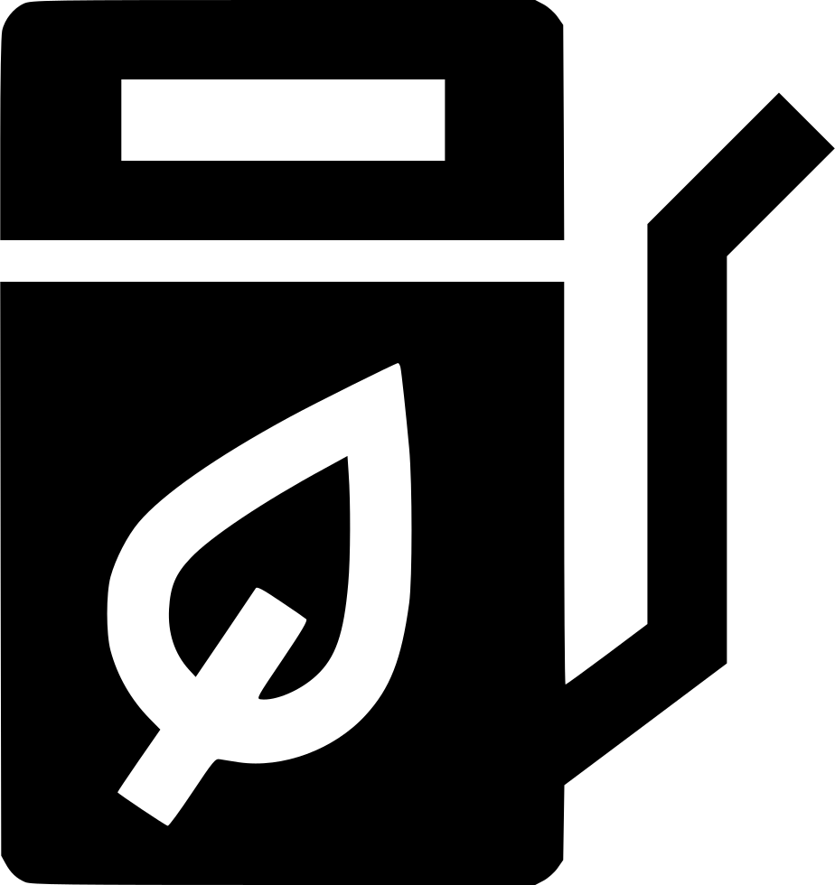 Gas Pump Comments - Biodiesel Png Icon Black (924x980), Png Download