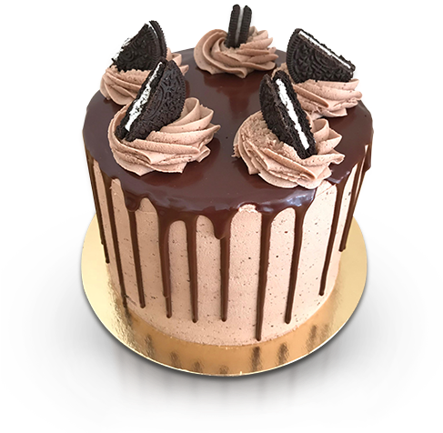 Oreo Cake - Chocolate Cake (600x600), Png Download