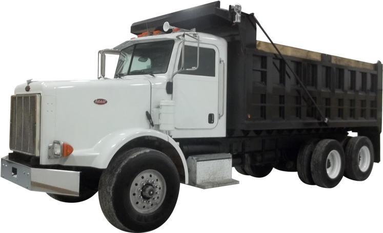 Service / Utility Trucks Dump Trucks For Sale - Trailer Truck (800x573), Png Download