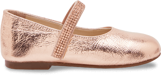 Rose Gold Classic Ballet Flats - Ballet Flat (700x700), Png Download