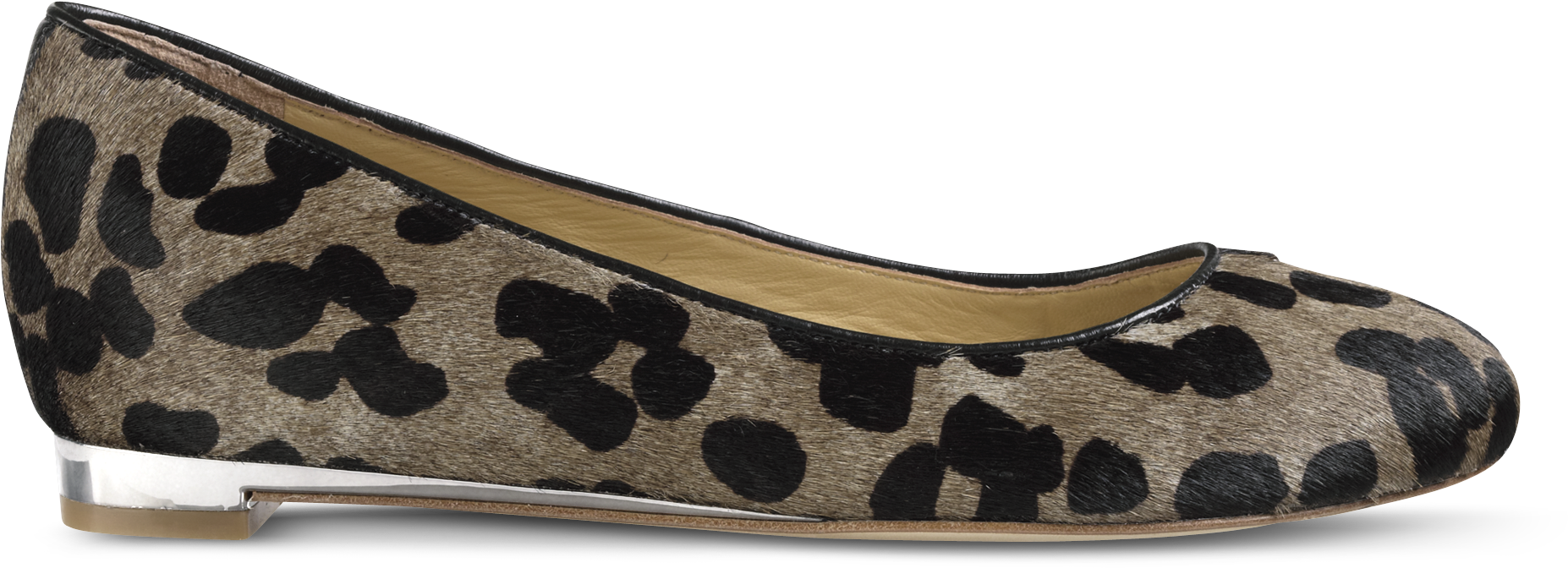 Cole Haan Astoria Leopard Print Ballet Flat - Ballet Flat (2000x2000), Png Download
