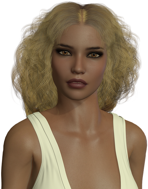 Woman, Beautiful, Face, Young Woman, Head, Mystical - Beautiful Young Woman Face Png (540x720), Png Download