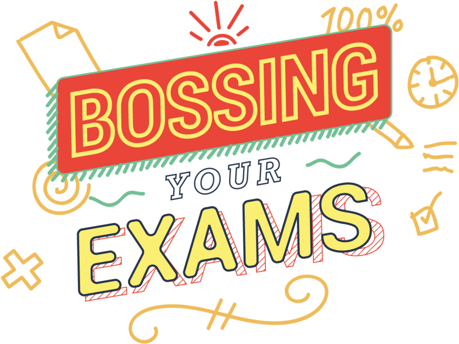 Bossyourexams Heading - Calligraphy (1000x864), Png Download