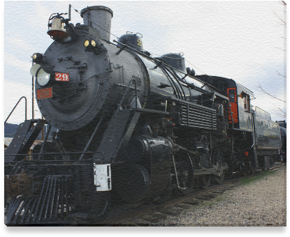 Locomotive (800x800), Png Download