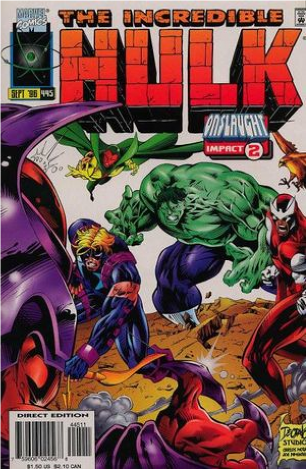 Купете Comics 1996-09 The Incredible Hulk - Incredible Hulk (950x950), Png Download