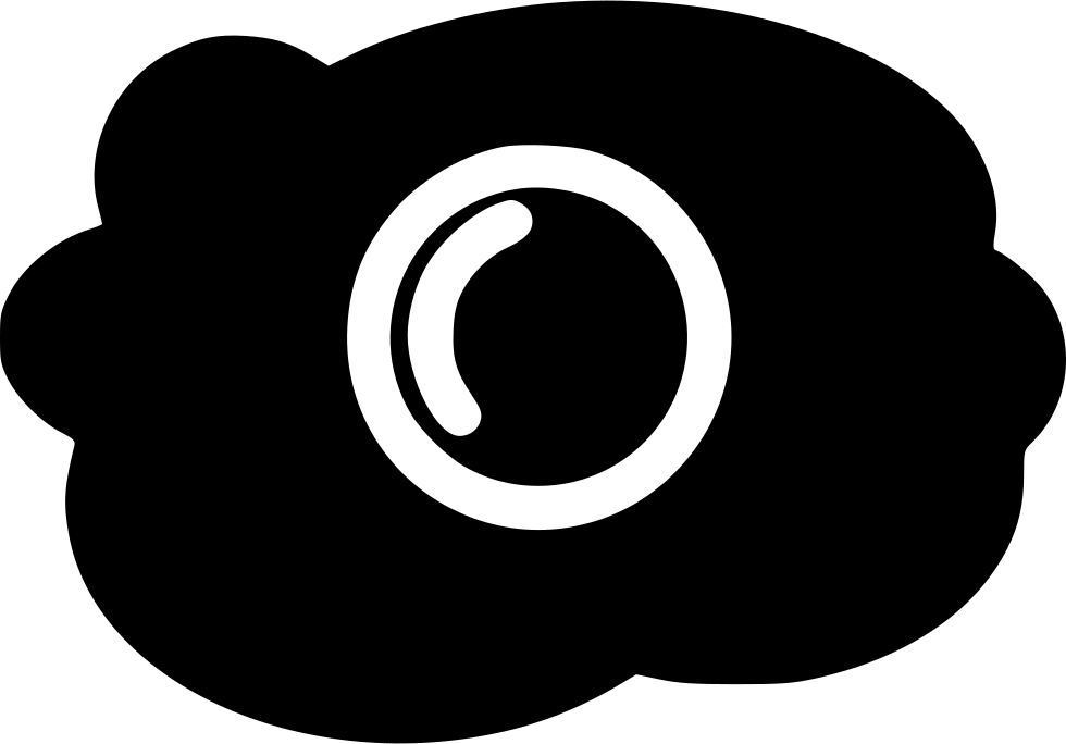Fried Egg Comments - Circle (980x684), Png Download