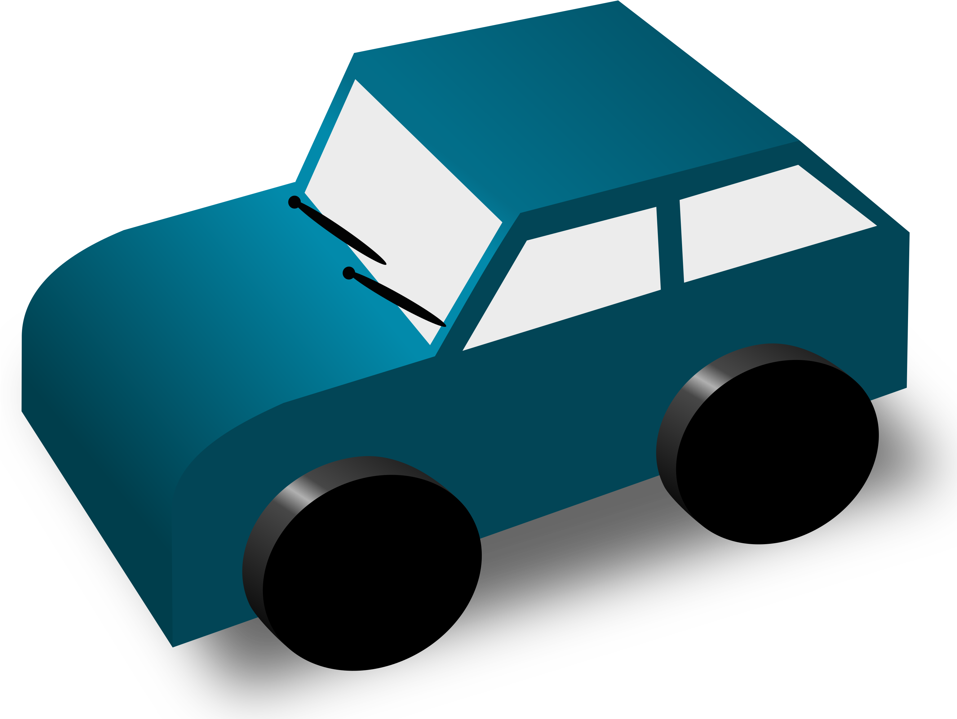 Big Image - Cartoon Car Transparent Background (3086x2400), Png Download