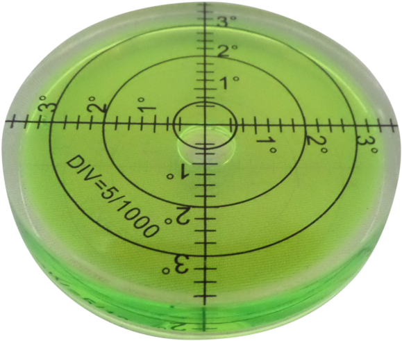 Semi Transparent Spirit Bubble Surface Level Round, - Ultimate (640x542), Png Download