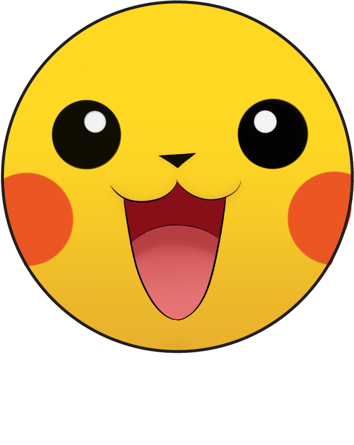 25" Or - Pikachu (771x1032), Png Download