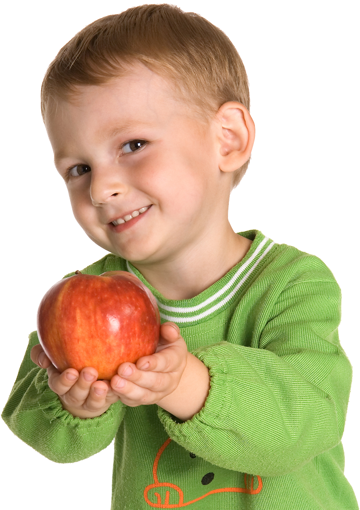 Community Action's Healthy Hearts Food Program Is Part - Eating Child Png (800x1098), Png Download