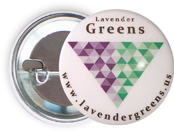 Lavender Caucus Button Pack - Badge (800x800), Png Download