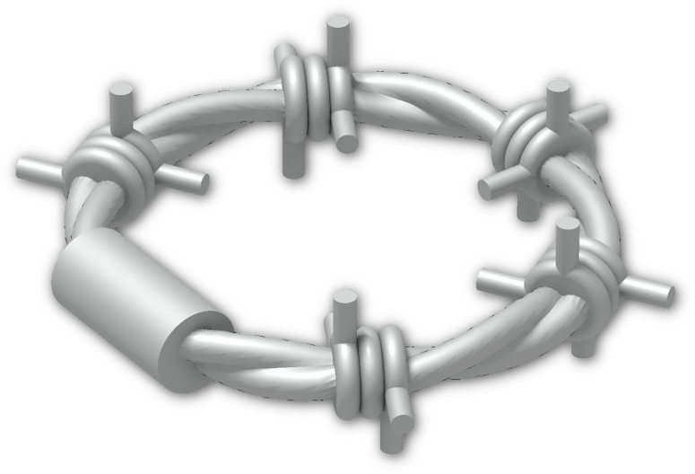 Barbed Wire (800x600), Png Download