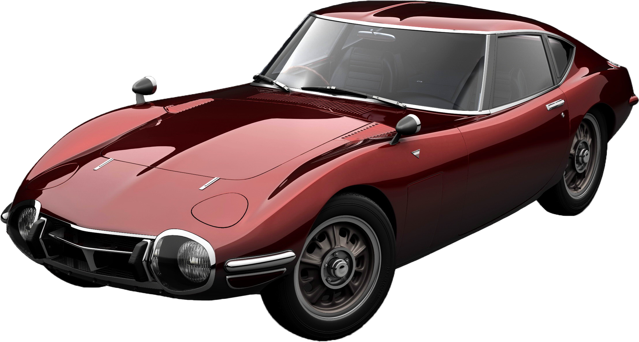 Vintage Gallery - Toyota 2000 Gt (2320x1207), Png Download