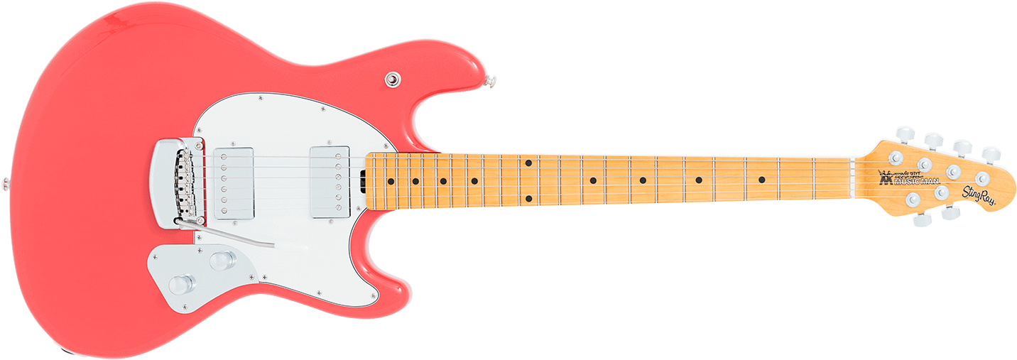 Stingray Guitar 2017 Logo - Guitar (1500x550), Png Download
