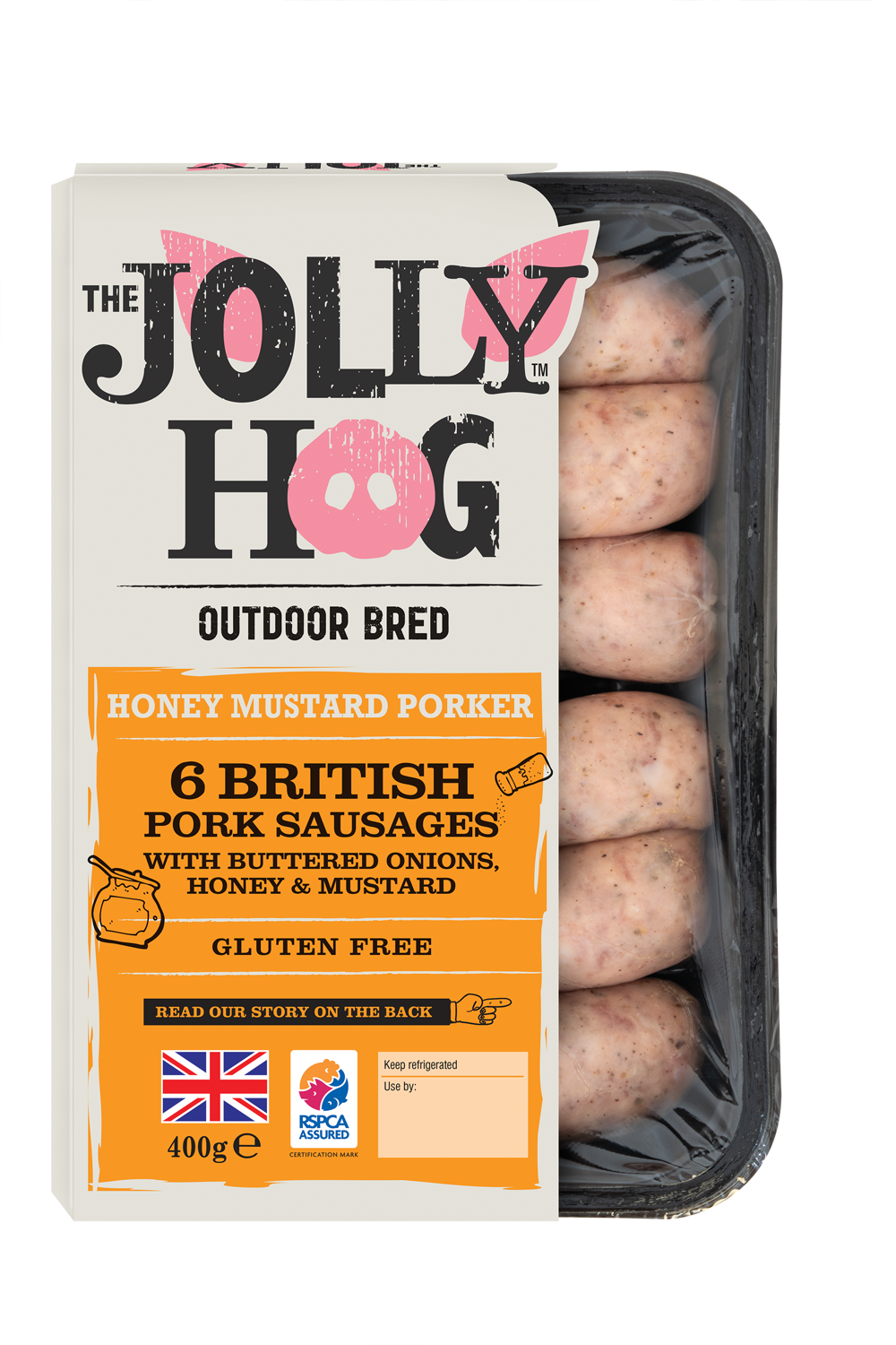 Jolly Hog Honey & Mustard (1000x1500), Png Download