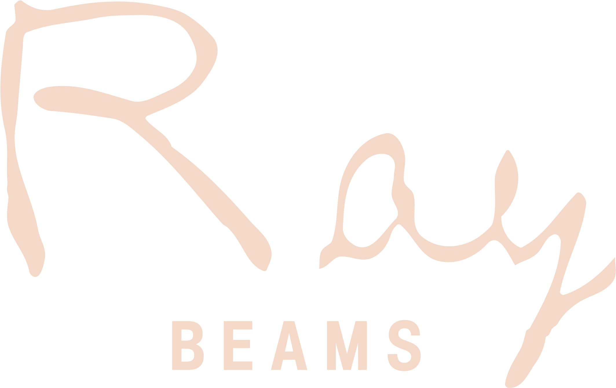 Ray Beams Logo Png Transparent - Calligraphy (2400x2400), Png Download