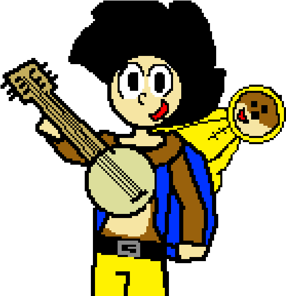 Draw Ur Oc As A Video Game Character Collab - Cartoon (1024x576), Png Download